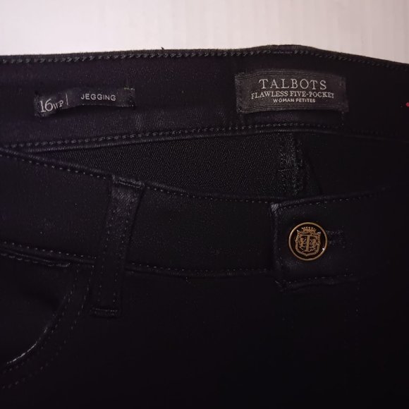TALBOTS FLAWLESS FIVE POCKET WOMAN PETITES JEGGINGS - Picture 8 of 12